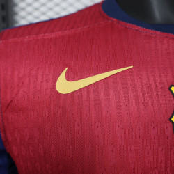 camisa barcelona 24/25 manga longa jogador