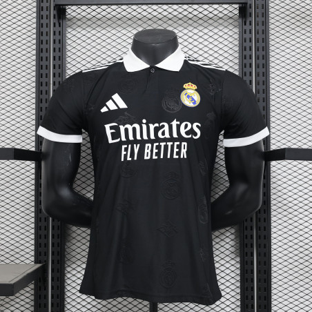 camisa 25/26 Real Madrid preta jogador