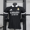 camisa 25/26 Real Madrid preta jogador