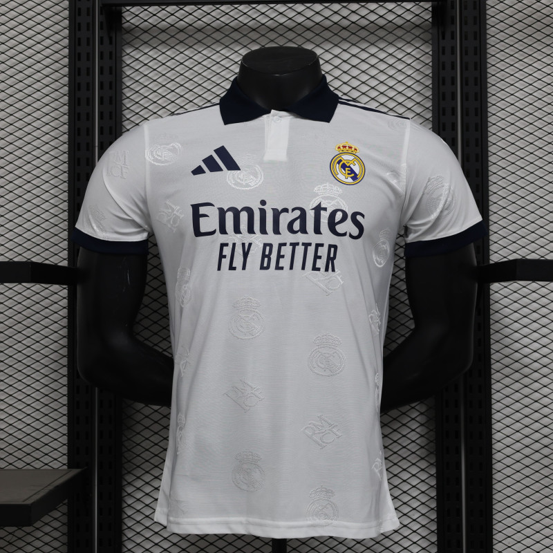 camisa 25/26 Real Madrid branca jogador