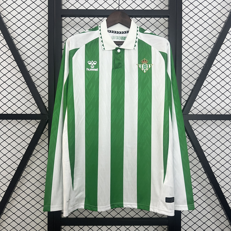 camisa 24/25 betis manga longa