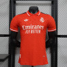 camisa 24/25 Player Real Madrid Special Edition vermelha