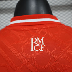 camisa 24/25 Player Real Madrid Special Edition vermelha