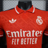 camisa 24/25 Player Real Madrid Special Edition vermelha