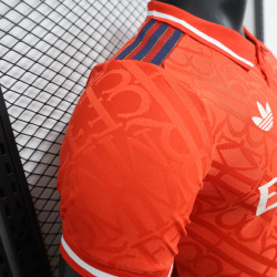 camisa 24/25 Player Real Madrid Special Edition vermelha