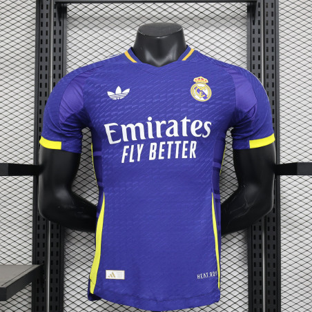 camisa 24/25 Players Real Madrid Blue
