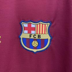 camisa Retro manga longa Barcelona 08/09 Champions League
