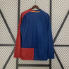 camisa Retro manga longa Barcelona 08/09 Champions League