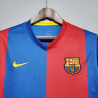 camisa Retro Barcelona 06/07 manga longa