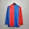 camisa Retro Barcelona 06/07 manga longa