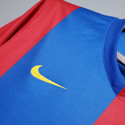 camisa Retro Barcelona 06/07 manga longa