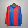 camisa Retro Barcelona 06/07 manga longa