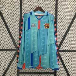 camisa Retro manga longa Barcelona 96/97