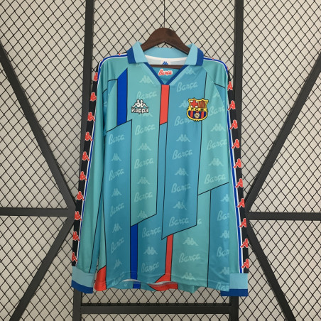 camisa Retro manga longa Barcelona 96/97