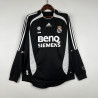 camisa Retro manga longa Real Madrid 06/07
