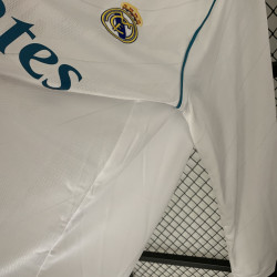 camisa Retro manga longa Real Madrid 17/18