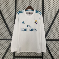 camisa Retro manga longa Real Madrid 17/18