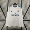 camisa Retro manga longa Real Madrid 17/18