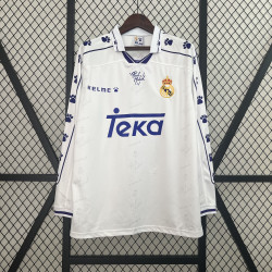 camisa Retro manga longa Real Madrid 94/96