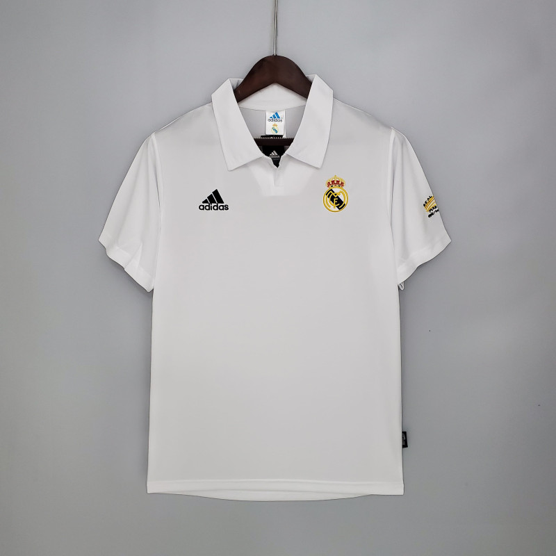 camisa Retro Real Madrid 02/03 Champions League