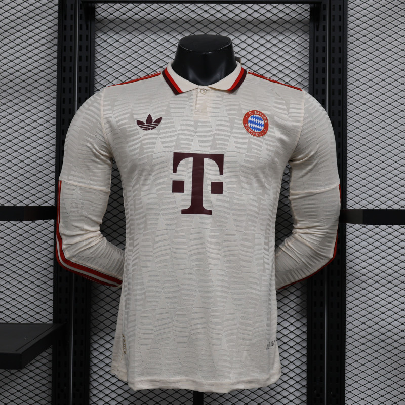 24/25 Player Long Sleeve Bayern Munich Third Away