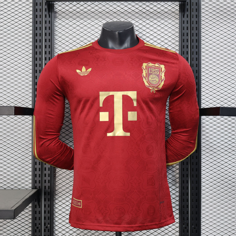 25/26 Player FC Bayern Munich 125th Anniversary Red