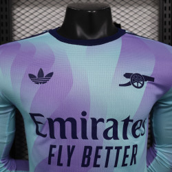 camisa arsenal manga longa