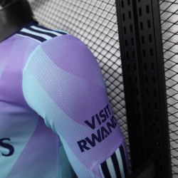 camisa arsenal manga longa