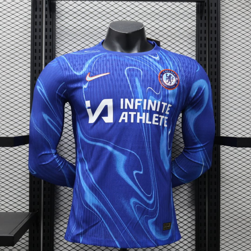 Camisa Chelsea manga longa jogador