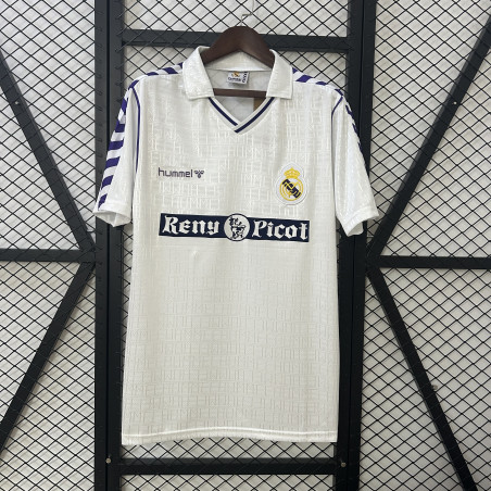 Camisa retrô Real Madrid 89-90