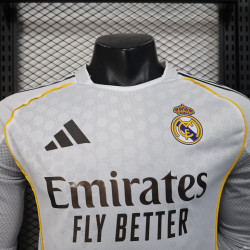 Camisa Real Madrid 25-26 jogador manga longa